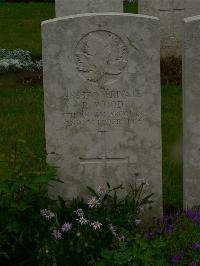 Etaples Military Cemetery - Wood, R